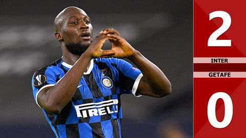 Kết quả Inter Milan 2-0 Getafe: Lukaku và Eriksen đưa Inter vào tứ kết Europa League Kết quả Inter Milan 2-0 Getafe: Lukaku và Eriksen đưa Inter vào tứ kết Europa League