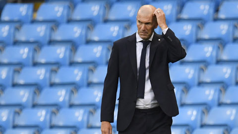 Real thua Man City cả hai lượt trận: Zidane không còn là 'Vua Midas''