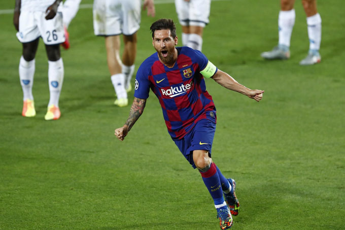 Messi cũng tỏa sáng nhưng Barca đã có vé vào tứ kết