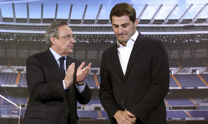 Casillas sắp trở lại Real làm cố vấn cho Chủ tịch Perez