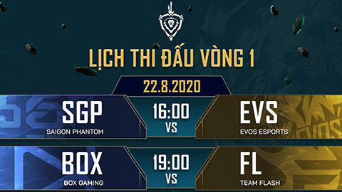 Liên quân Mobile: Lịch thi đấu vòng bảng Đấu trường danh vọng mùa Đông 2020