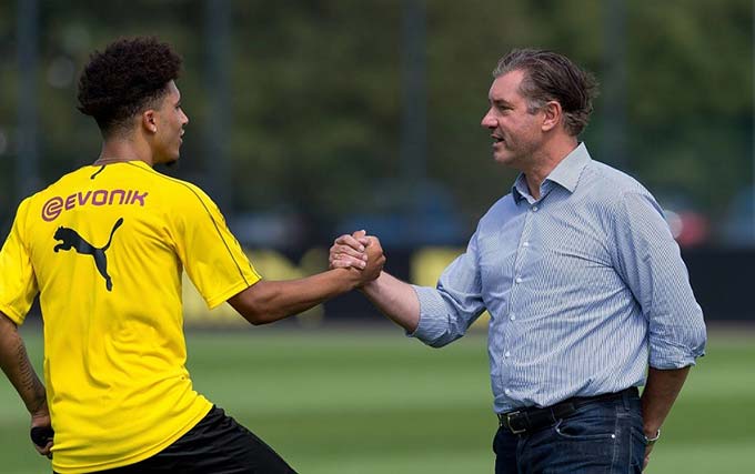 Dortmund đang rất cẩn thận với Sancho