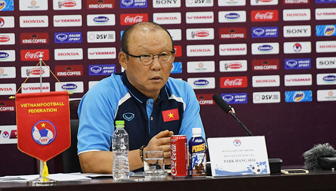 HLV Park Hang Seo tập trung tối đa cho vòng loại World Cup 2022 