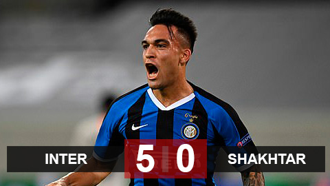 Kết quả Inter 5-0 Shakhtar Donetsk: Lautaro & Lukaku đưa Inter vào chung kết với Sevilla Kết quả Inter 5-0 Shakhtar Donetsk: Lautaro & Lukaku đưa Inter vào chung kết với Sevilla