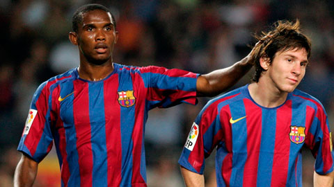 Eto'o: 'Nếu Messi ra đi, Barca nên đổi tên luôn'