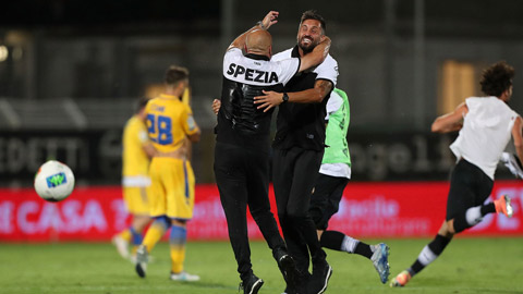 Spezia lần đầu trong lịch sử 114 năm thăng hạng Serie A
