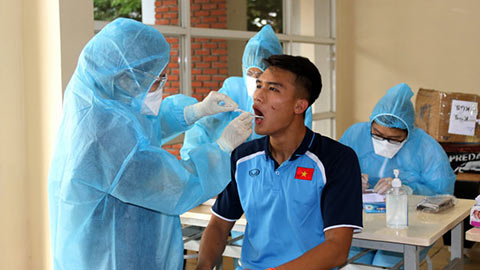 Toàn bộ U19 Việt Nam âm tính với Covid-19, sẵn sàng tập luyện