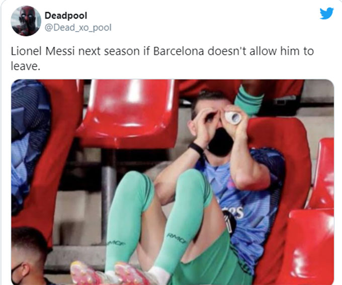 Vị trí của Messi ở mùa giải tới sẽ thế này nếu Barca không để anh ta ra đi
