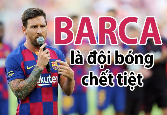 Thông điệp của Messi trong bài phát biểu mới nhất