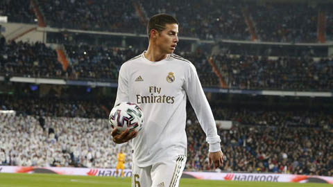  James Rodriguez rời Real Madrid, sắp đến bến đỗ ít ai ngờ