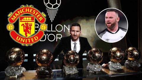 Rooney: 'Messi sẽ giành Quả bóng vàng thứ 7 nếu tới M.U'