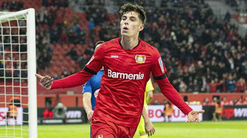 Havertz vắng mặt trong buổi tập trung của Leverkusen, chuẩn bị gia nhập Chelsea