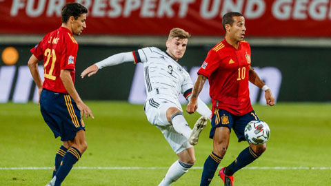 Đức và Tây Ban Nha đã cầm hòa nhau 1-1 ở trận ra quân Nations League 2020/21