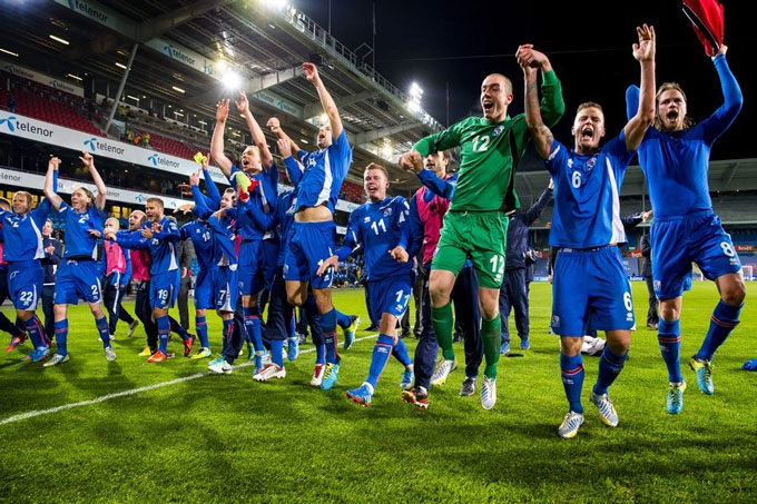 Iceland đã làm nên kỳ tích ở EURO 2016