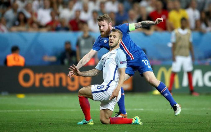 45 phút của hiệp 2 trước Iceland có thể là những phút thi đấu cuối cùng của Wilshere cho Tam sư