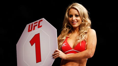 10 cô nàng 'rung chuông vàng' nóng bỏng nhất làng võ UFC 