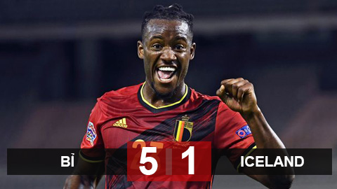 Kết quả Bỉ 5-1 Iceland: Siêu dự bị của Chelsea hóa người hùng, Bỉ đè bẹp Iceland Kết quả Bỉ 5-1 Iceland: Siêu dự bị của Chelsea hóa người hùng, Bỉ đè bẹp Iceland