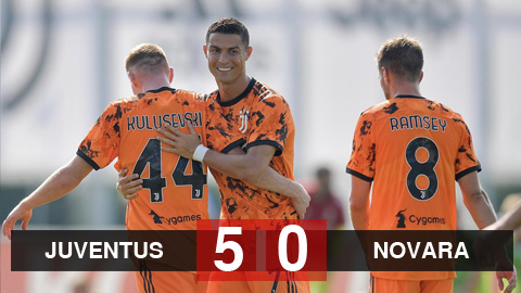 Kết quả Juventus 5-0 Novara: Ronaldo khai hỏa, Juventus đại thắng dưới triều đại của Pirlo Kết quả Juventus 5-0 Novara: Ronaldo khai hỏa, Juventus đại thắng dưới triều đại của Pirlo