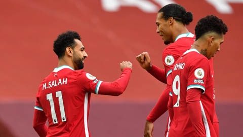 Chấm điểm Liverpool 4-3 Leeds: Điểm trừ cho Van Dijk, điểm 10 cho Salah