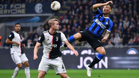 Juventus sẽ vấp phải sự kèn cựa rất lớn từ Inter  (áo sẫm)