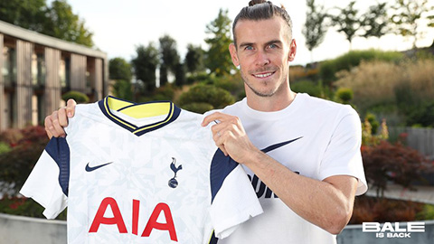 Gareth Bale chính thức trở lại Tottenham