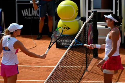 Simona Halep mới thua duy nhất một set (ở bán kết) trên con đường đến chung kết