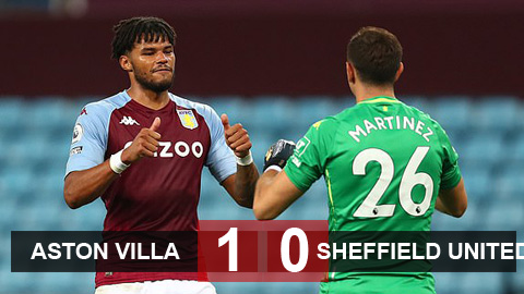 Kết quả Aston Villa 1-0 Sheffield United: Tân binh Martinez tỏa sáng trên chấm 11m Kết quả Aston Villa 1-0 Sheffield United: Tân binh Martinez tỏa sáng trên chấm 11m