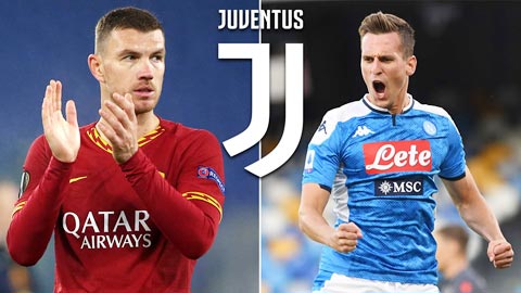 Dzeko và Milik ở lại vị trí cũ vì Morata