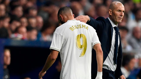 Khi Benzema im tiếng, không có một chân sút nào khác để Zidane có thể đặt niềm tin