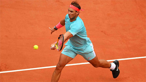 Nadal tốc hành vào vòng ba Roland Garros 2020 sau 100 phút