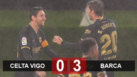 Kết quả Celta Vigo 0-3 Barca: Song sát Fati & Messi tỏa sáng Kết quả Celta Vigo 0-3 Barca: Song sát Fati & Messi tỏa sáng