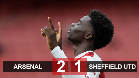 Arsenal 2-1 Sheffield United: Pepe sắm vai siêu dự bị, Pháo thủ nối dài mạch trận ấn tượng trên sân nhà