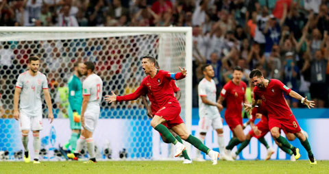 Ronaldo sẽ là đầu tàu đưa Bồ Đào Nha tới chiến thắng trước Tây Ban Nha