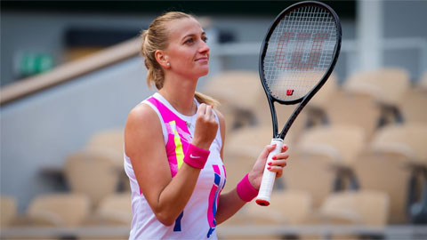 Người đẹp Czech Petra Kvitova trở lại bán kết Roland Garros sau 8 năm