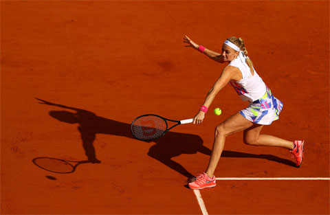 Petra Kvitova đang hướng đến danh hiệu Roland Garros đầu tiên
