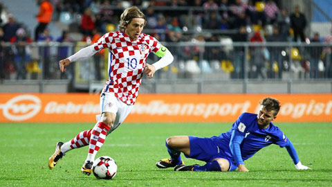 Croatia vẫn trông chờ vào lão tướng Modric