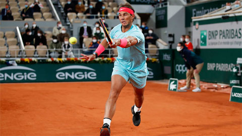 Nadal thắng 22 trận và thua 4 trận ở mùa giải 2020