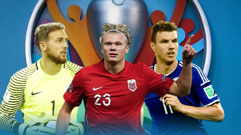 Haaland, Dzeko, Oblak và top ngôi sao xem EURO 2020 qua tivi