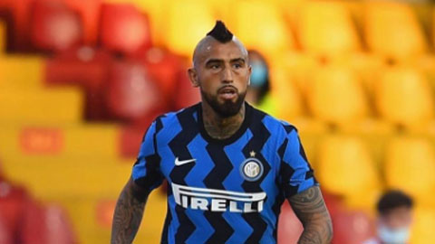 Vidal, con quái vật ở tuyến giữa Inter