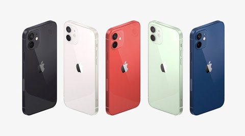 5 màu sắc để lựa chọn cho chiếc iPhone mới. Ảnh: Internet