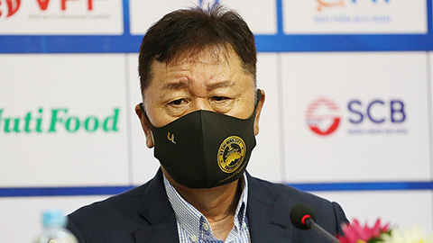 HLV Chung Hae Soung: ‘Trách hãy trách tôi, đừng đổ lỗi cho cầu thủ của tôi’ 