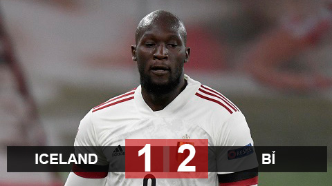 Kết quả Iceland 1-2 Bỉ: Lukaku lập cú đúp, Bỉ đẩy Iceland xuống hạng Kết quả Iceland 1-2 Bỉ: Lukaku lập cú đúp, Bỉ đẩy Iceland xuống hạng