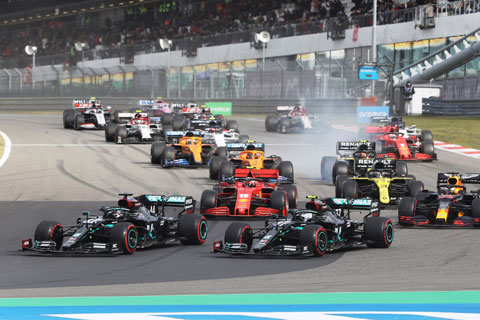 Hamilton đã có 91 lần chiến thắng ở Grand Prix, ngang bằng với huyền thoại Schumacher