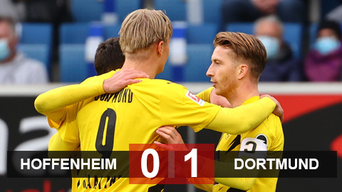 Kết quả Hoffenheim 0-1 Dortmund: Reus cứu rỗi Dortmund Kết quả Hoffenheim 0-1 Dortmund: Reus cứu rỗi Dortmund