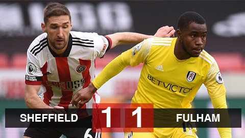 Sheffield United 1-1 Fulham: Mitrovic đá hỏng 11m, Fulham vẫn chưa thắng ở Ngoại hạng Anh