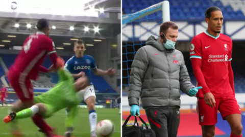 Van Dijk có thể phải nghỉ hết mùa giải vì sau pha vào bóng ác ý của Pickford Van Dijk có thể phải nghỉ hết mùa giải vì sau pha vào bóng ác ý của Pickford