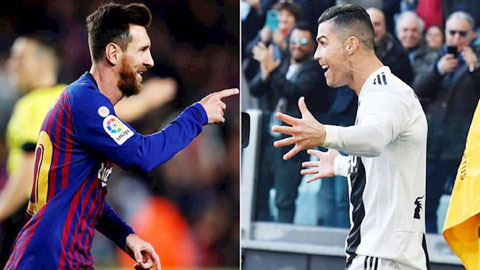 Cơ hội để Messi bám đuổi Ronaldo