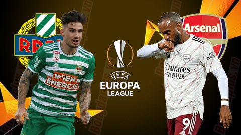 Nhận định bóng đá Rapid Vienna vs Arsenal, 23h55 ngày 22/10