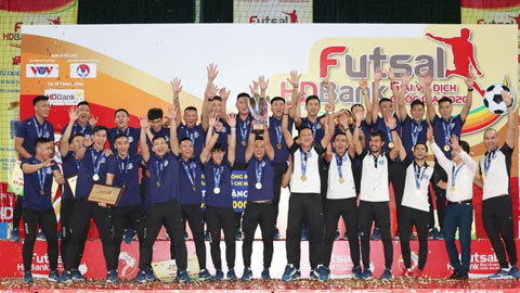 Giải vô địch Futsal QG - HDBank VĐQG 2020: Thái Sơn Nam vô địch thuyết phục