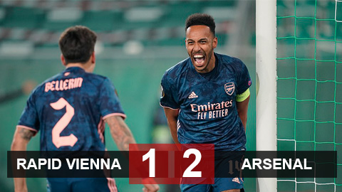 Aubameyang nổ súng giúp Arsenal ngược dòng vất vả